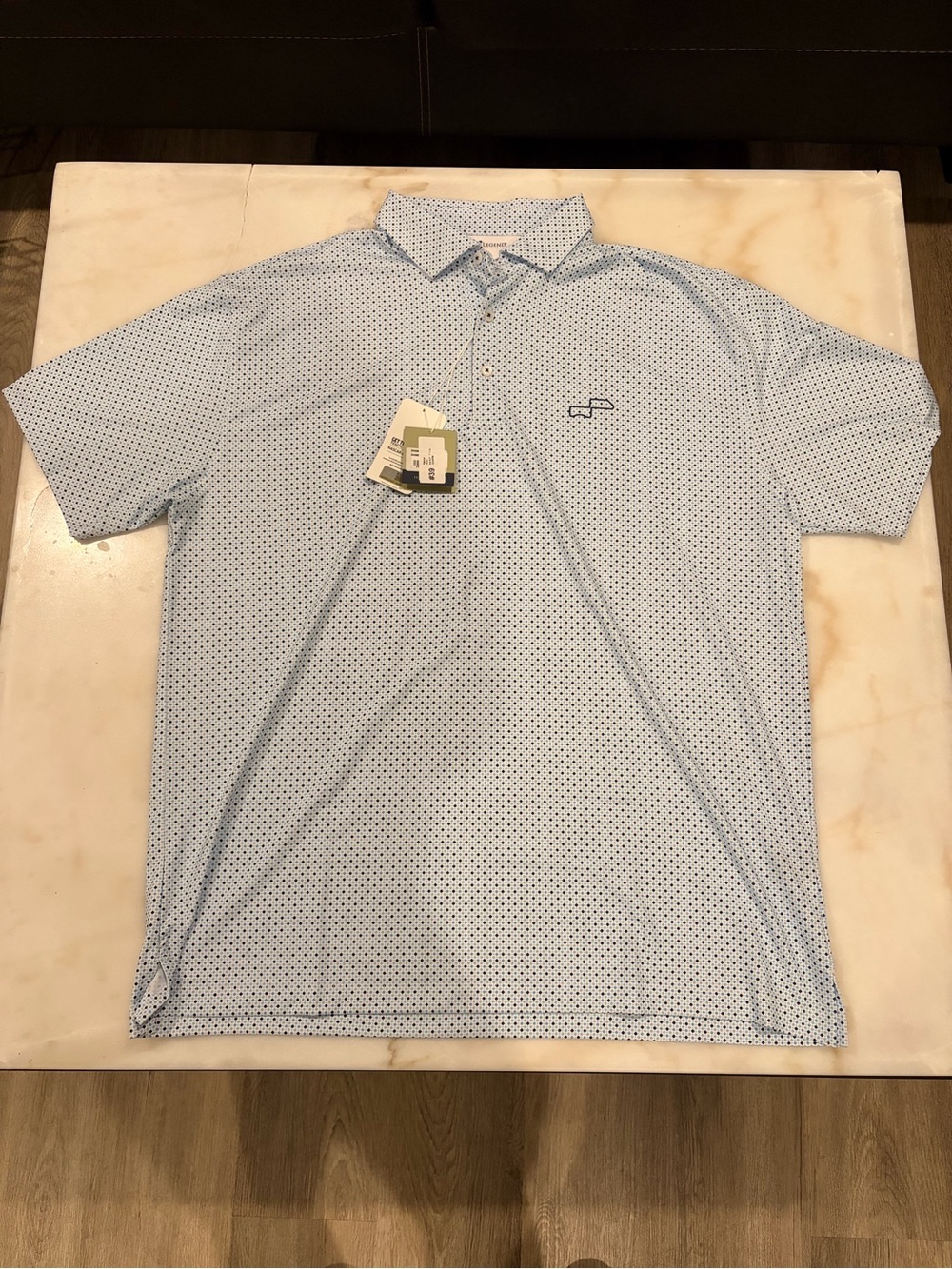 Horn Legend x Nascar Chicago Streetrace Bamboo Polo Golf Shirt